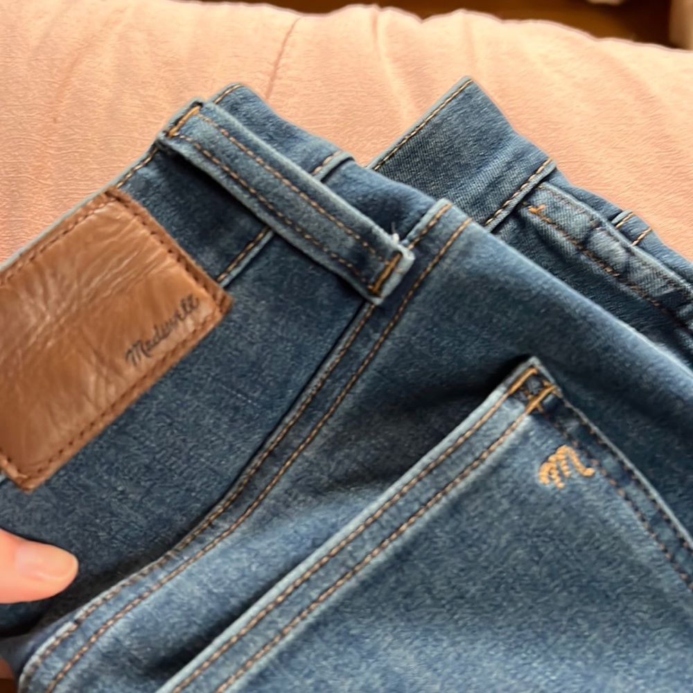 Madewell 10" High-Rise Roadtripper Jeggings in Ellerby Wash: Zip Pocket Edition